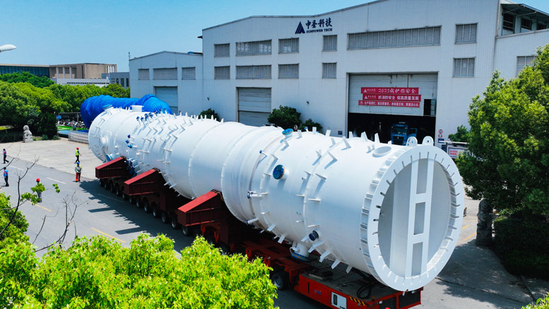 VCM項(xiàng)目核心裝置氧氯化反應(yīng)器